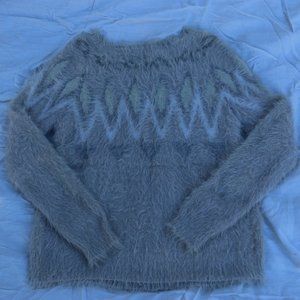 Fuzzy warm sweater.
